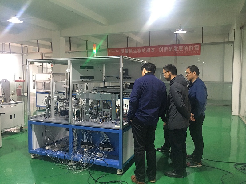 墊片全檢機現場驗收