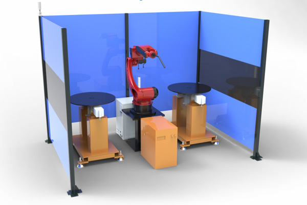 六軸機(jī)器人焊接工作站