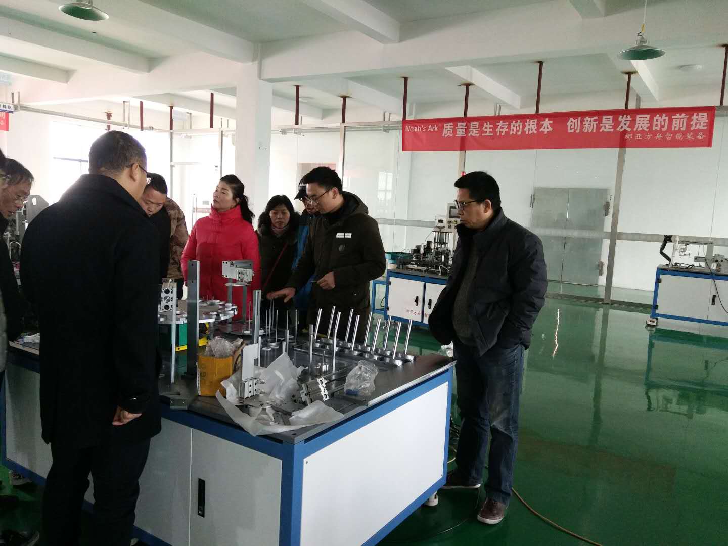 上汽通用五菱汽車股份到訪挪亞方舟，共話自動檢測技術與品質管理 