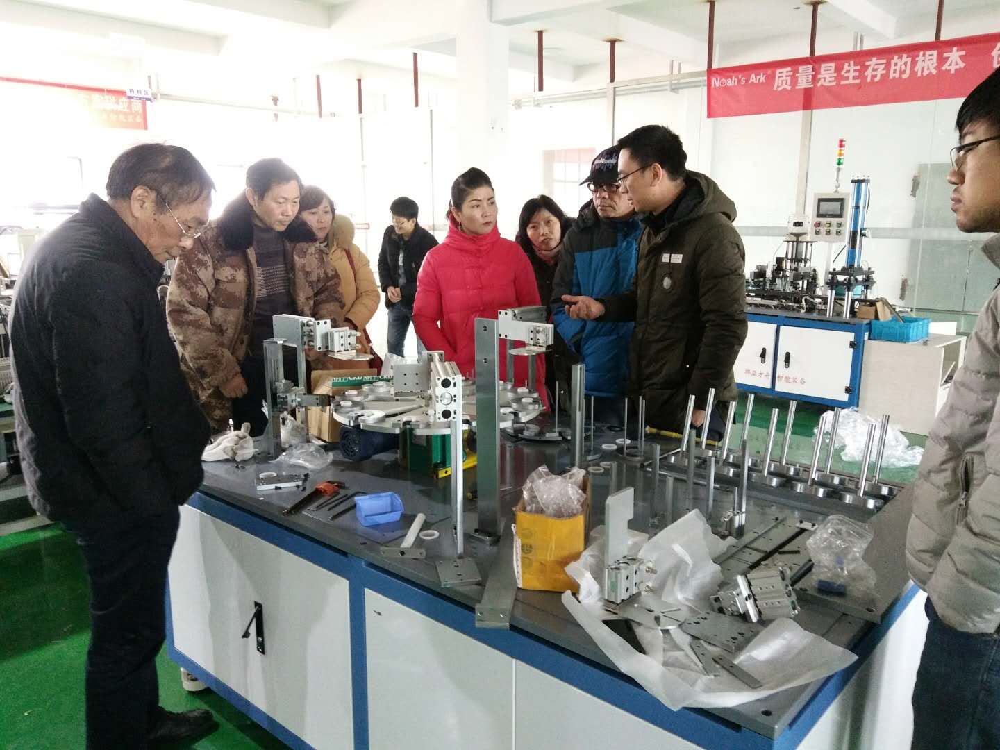 上汽通用五菱汽車股份到訪挪亞方舟，共話自動檢測技術與品質管理