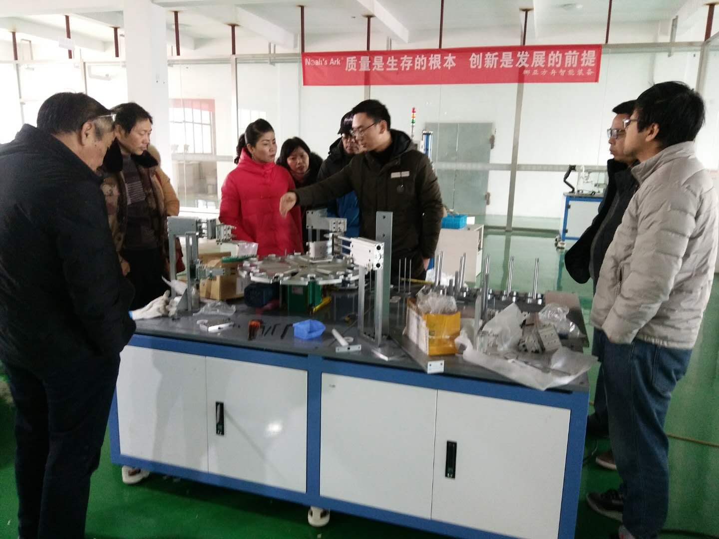 上汽通用五菱汽車股份到訪挪亞方舟，共話自動檢測技術與品質管理