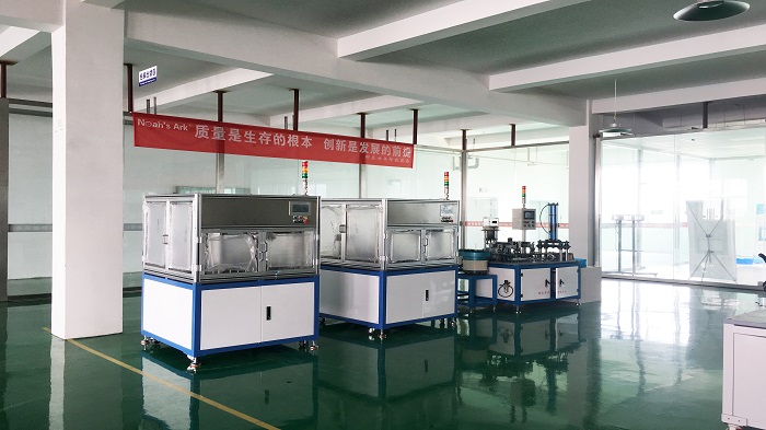 自動(dòng)化檢測設(shè)備定制廠家挪亞方舟車間圖片